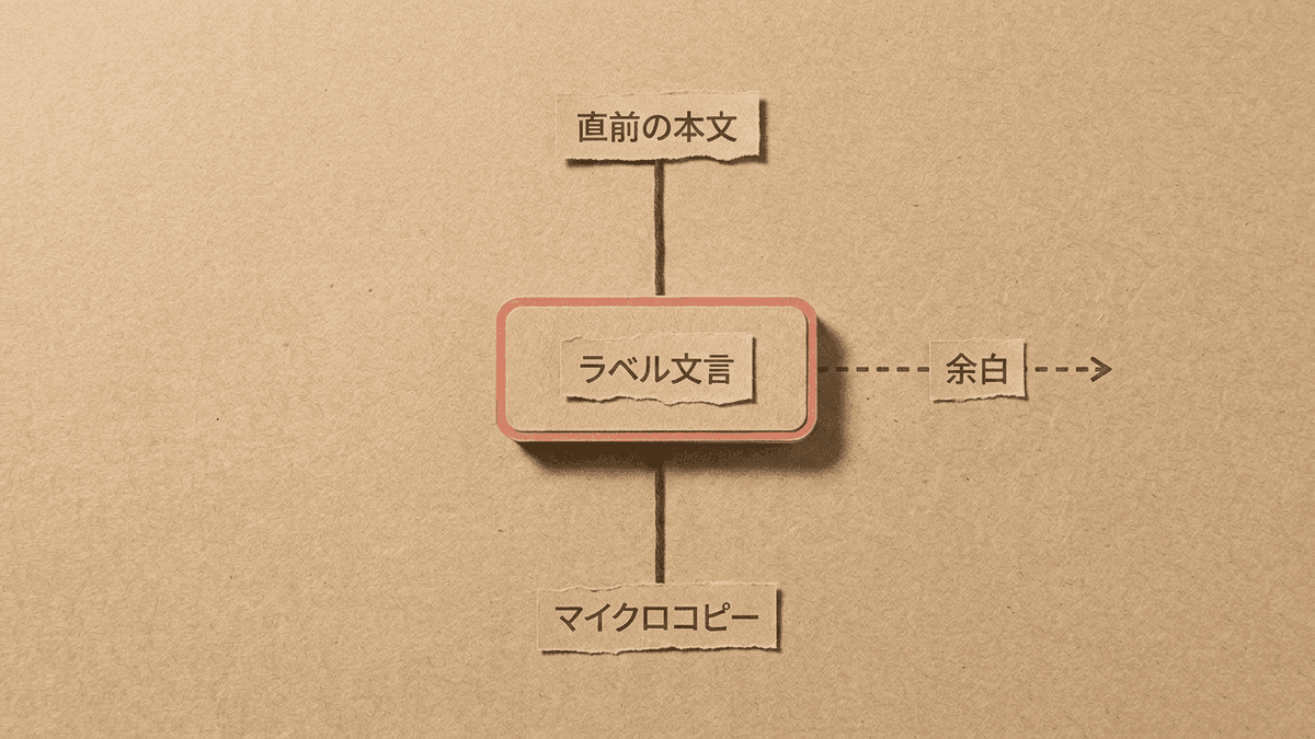 CVボタン周辺を構成する4つの要素