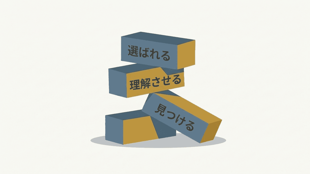 SEOテクニックの3つの層と処理の順番
